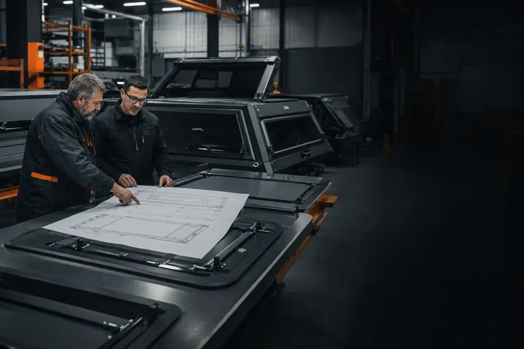 OFFROADCAP OEM and ODM truck canopy manufacturing partnership support