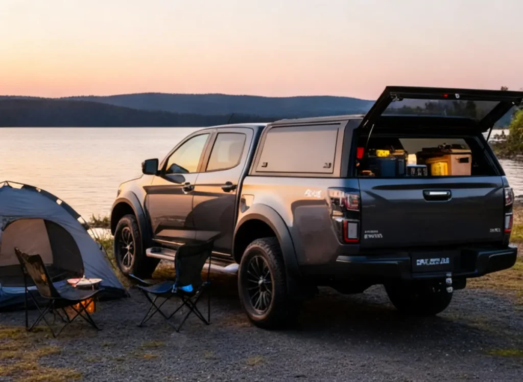 Isuzu truck canopy